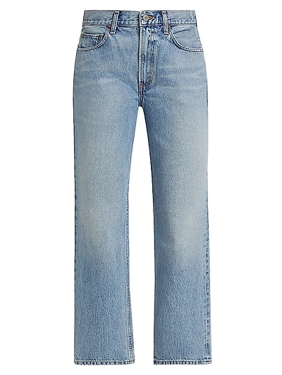 Valen Denim Straight-Leg Jeans