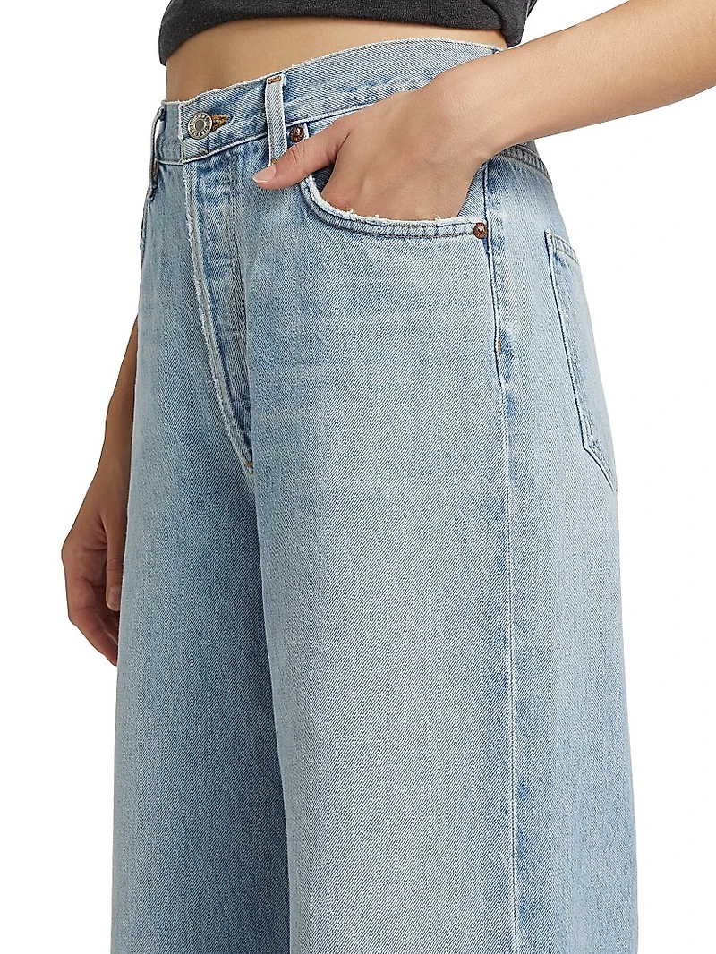 Dame Wide-Leg Jeans