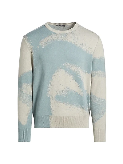 COLLECTION Splatter Crewneck Sweater