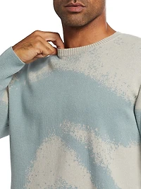 COLLECTION Splatter Crewneck Sweater
