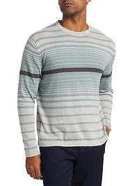 Striped Crewneck Sweater