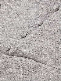 LadyLike-Knit Surplice Midi-Dress