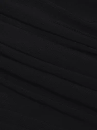 Ruched Long-Sleeve Bodysuit