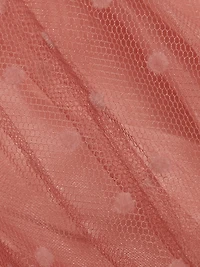 Ruched Tulle Minidress