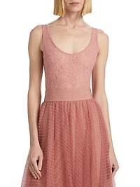 Lace Sleeveless Bodysuit