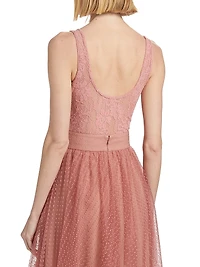 Lace Sleeveless Bodysuit