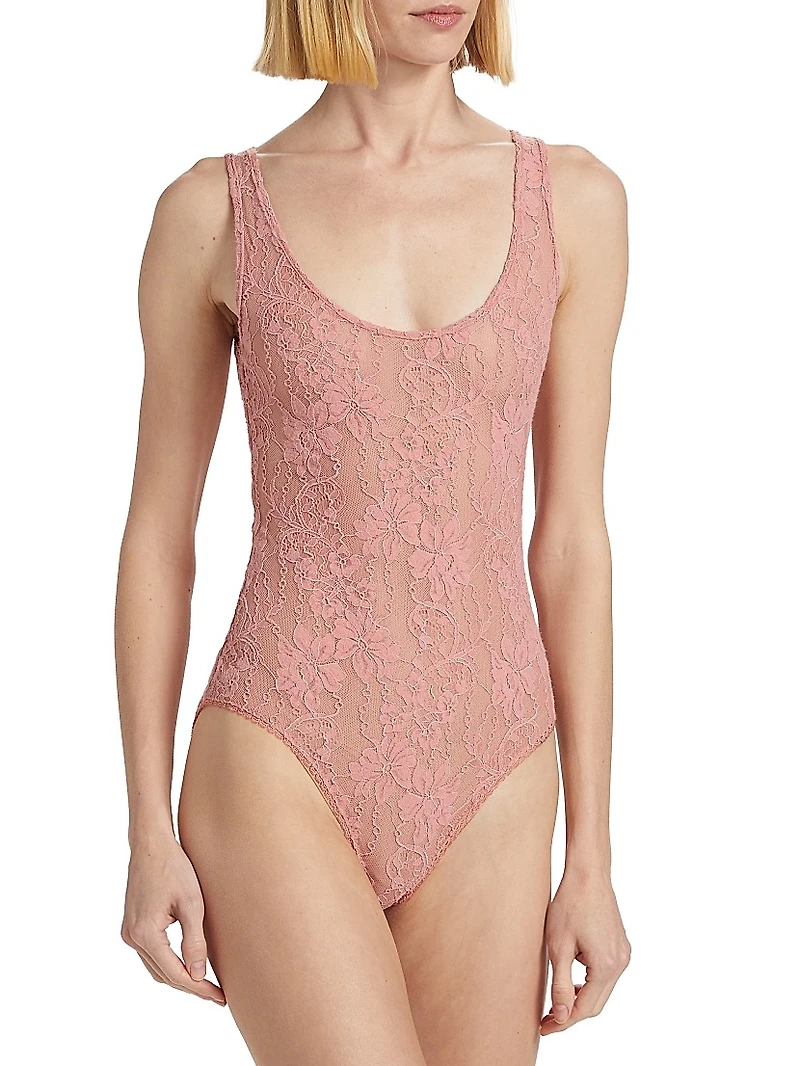 Lace Sleeveless Bodysuit