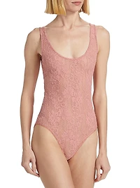 Lace Sleeveless Bodysuit