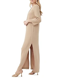 Catamaran 2 Lace-Up Maxi Dress