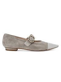 Kiki Flat Buckle Ballet Flats