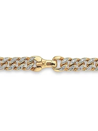 Curb Chain Necklace 18K Yellow Gold