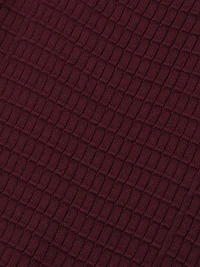 Carmen Waffle-Knit Minidress