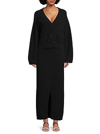 Jalie Cotton-Wool Maxi Skirt
