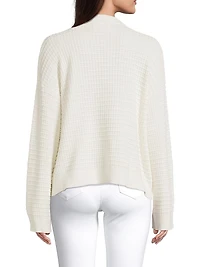 Oriane Waffle-Knit Shirt