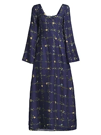 Scarlet Floral Maxi Dress