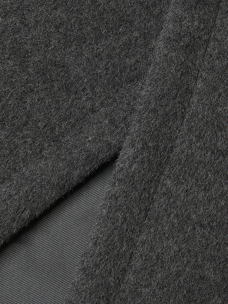 Wool-Cashmere Double-Breasted Coat