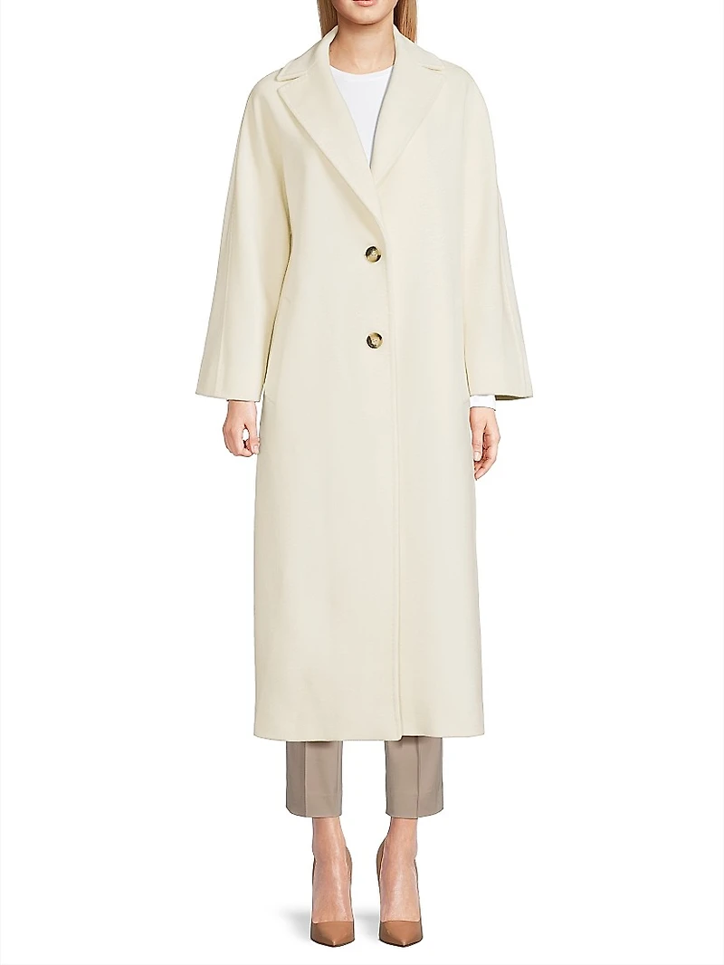 Wool Two-Button Coat