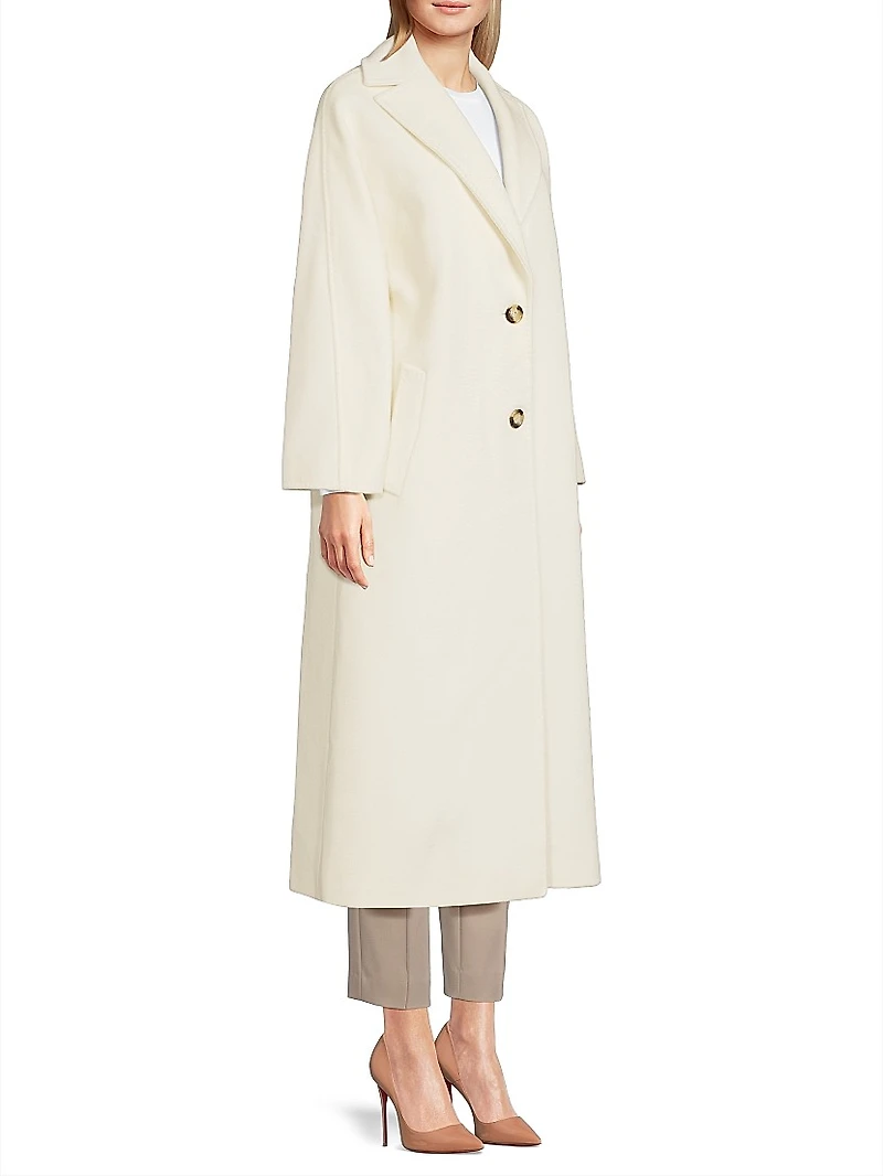Wool Two-Button Coat