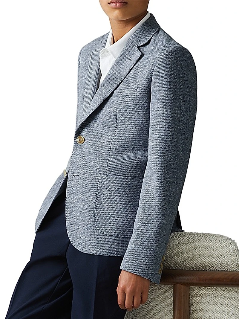 Little Boy's & Boy's Aphrodite Single-Breasted Sport Jacket