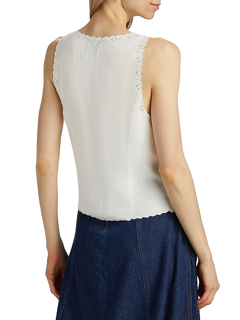 Marlena Eyelet Top