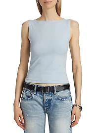 Dusk Boatneck Knit Top