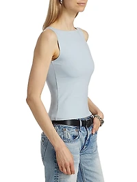 Dusk Boatneck Knit Top