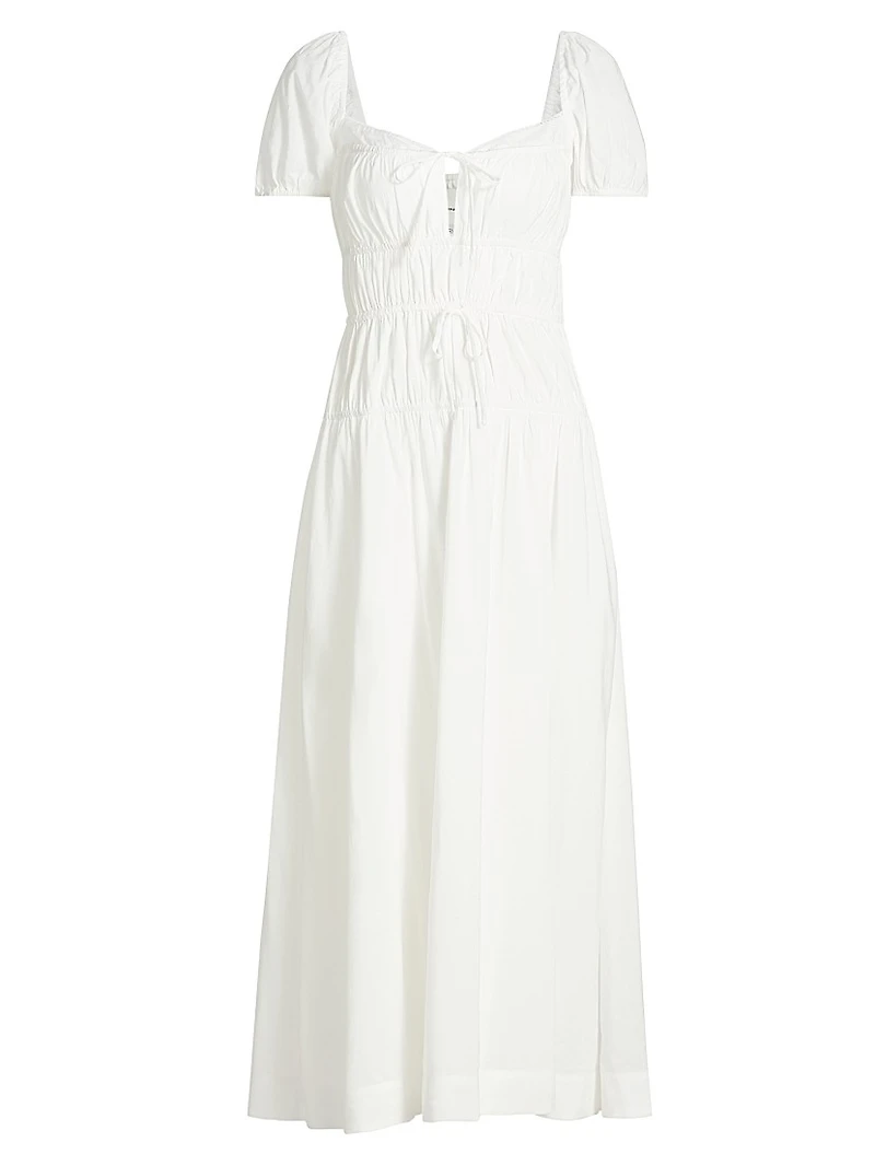 Rhett Cotton-Blend Midi-Dress