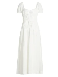 Rhett Cotton-Blend Midi-Dress