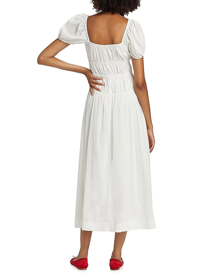 Rhett Cotton-Blend Midi-Dress