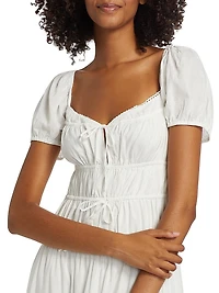 Rhett Cotton-Blend Midi-Dress
