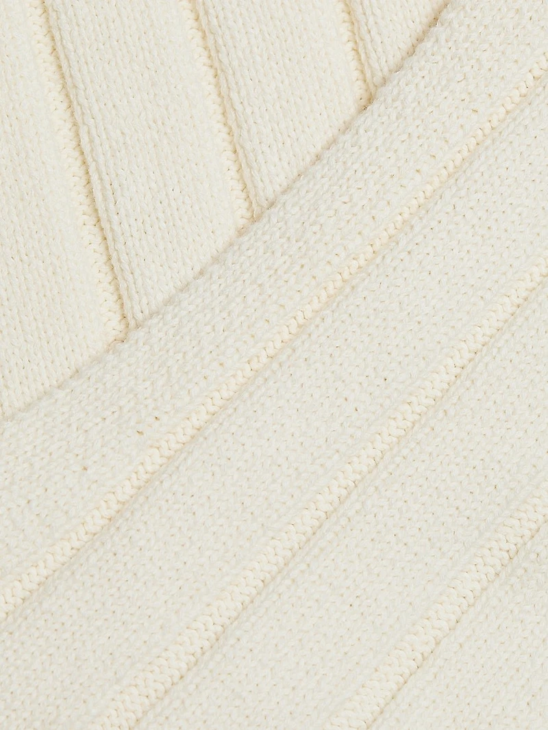 Callie Cotton Rib-Knit Sweater Tank