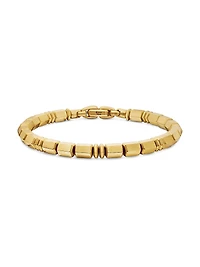 Spiritual Beads Bracelet 18K Yellow Gold, 6MM