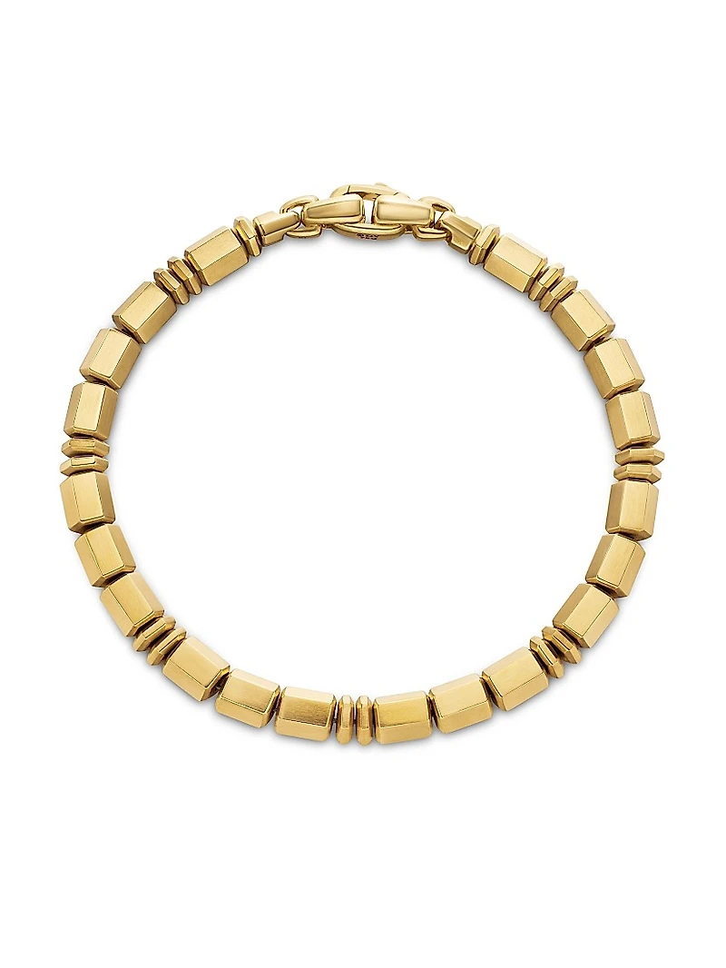 Spiritual Beads Bracelet 18K Yellow Gold, 6MM