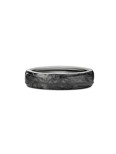 Beveled Band Ring in Sterling Silver