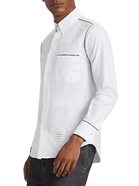 Cotton Straight-Fit Oxford Shirt