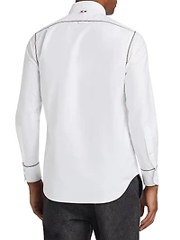 Cotton Straight-Fit Oxford Shirt