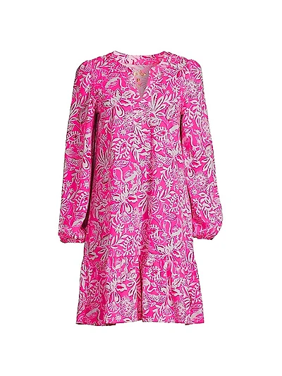 Alyssa Long-Sleeve Dress