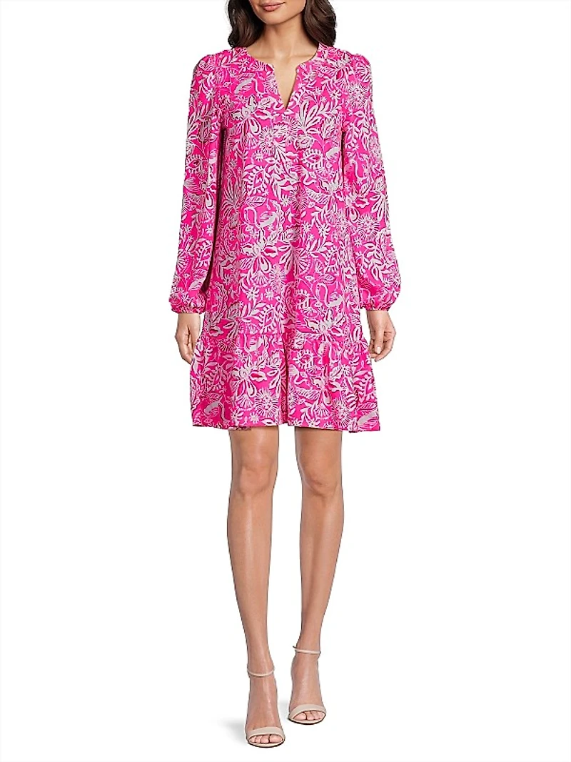 Alyssa Long-Sleeve Dress