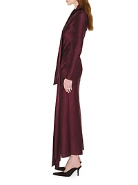 Emilie Tie-Front Maxi-Dress