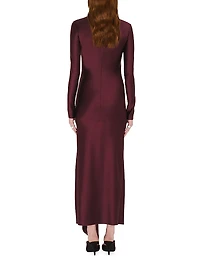 Emilie Tie-Front Maxi-Dress