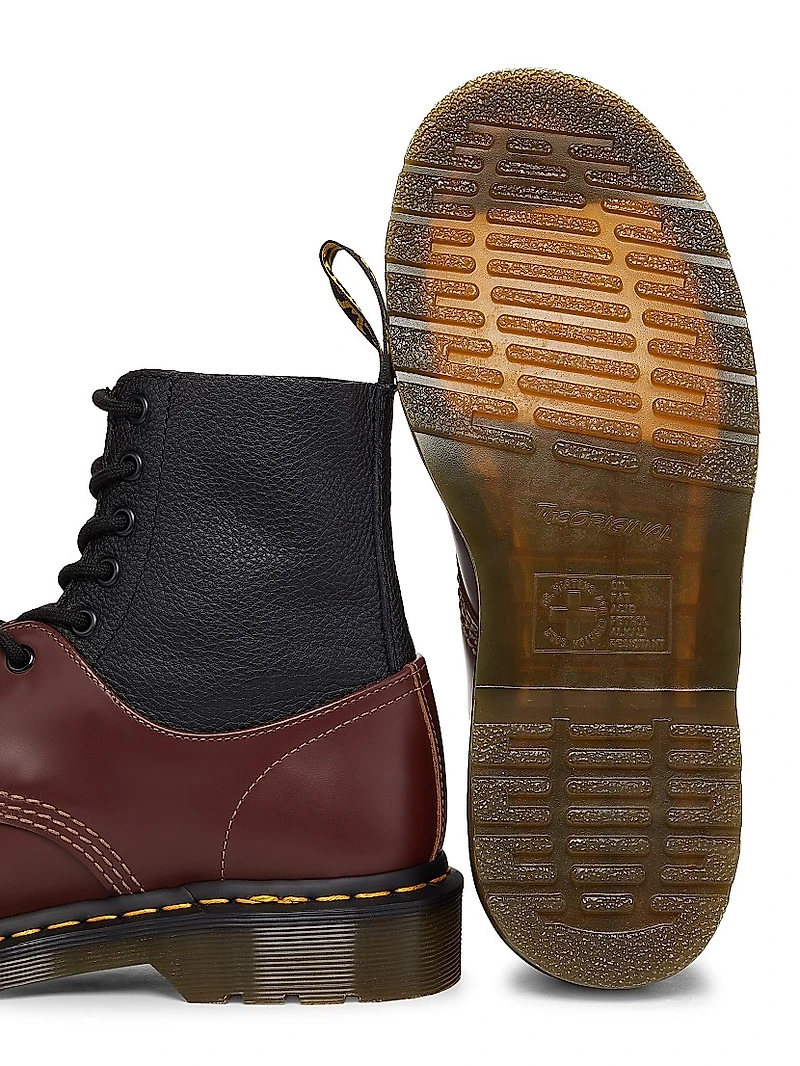 Dr. Martens x MM6 Maison Margiela 1460 Twisted & Reimagined Steel-Toe Trunk Boots