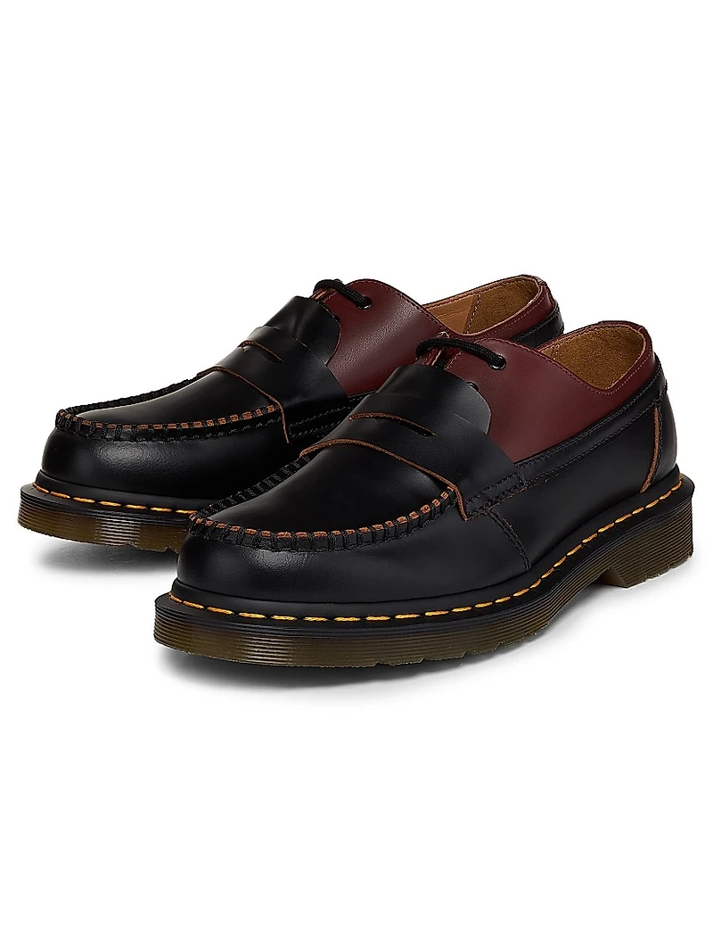 Dr. Martens x MM6 Maison Margiela 1461 Penton Leather Mash-Up Loafers