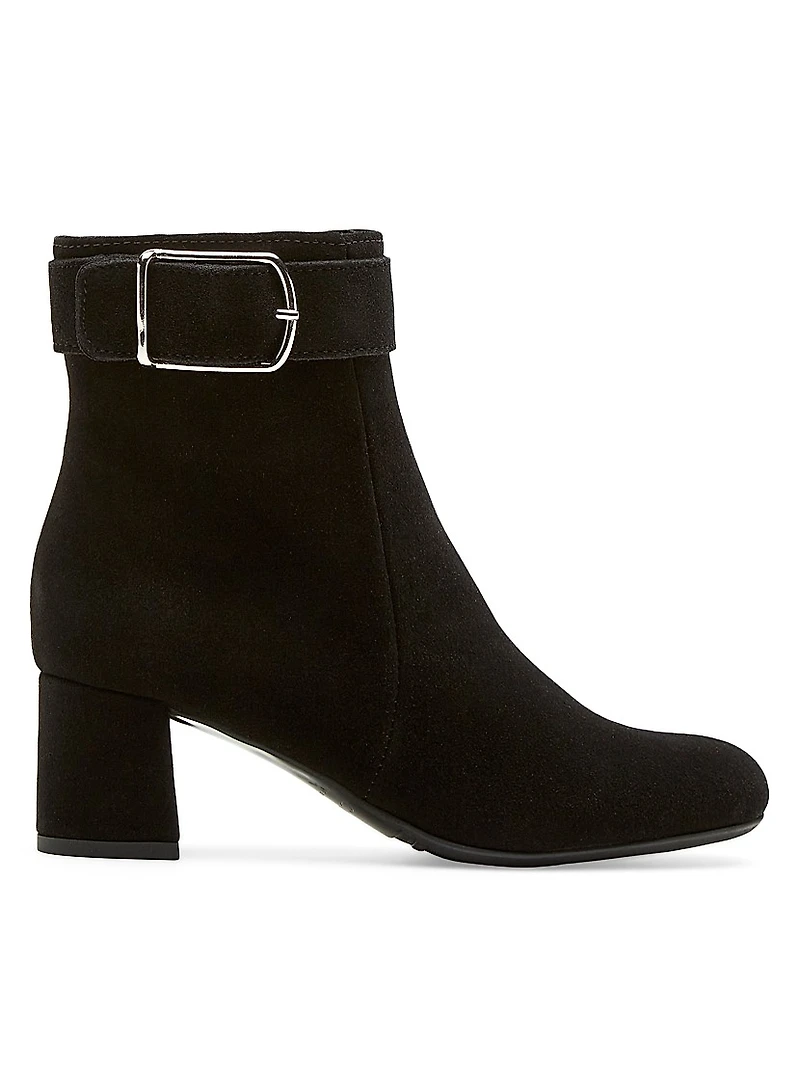 Jia Waterproof Suede Booties