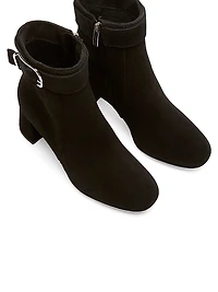 Jia Waterproof Suede Booties