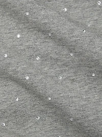 Renae Crystal-Embellished Cropped Hoodie