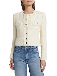 Kennedi Shimmer Tweed Jacket