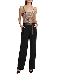 Gigi Leopard Mesh Bodysuit