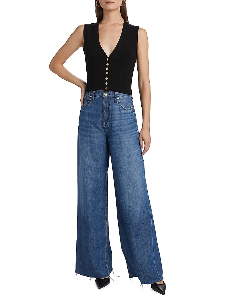 Mailan Rib-Knit Vest