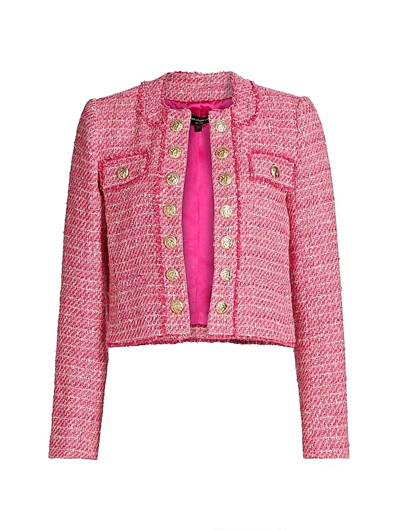 Karson Shimmer Tweed Jacket