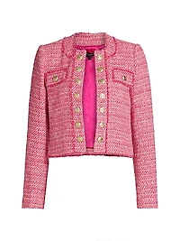 Karson Shimmer Tweed Jacket